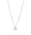 Boodles White Gold And Diamond Be  Pendant In White