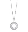 Boodles White Gold And Diamond Circus Bead Pendant Necklace In Gold