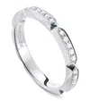 Boodles White Gold And Diamond Jazz Ring In Gold