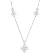 Boodles White Gold And Diamond Large Be  Necklace In Gold