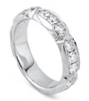 Boodles White Gold And Diamond Large Jazz Ring In Gold