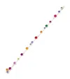 Boodles White Gold, Diamond, Tanzanite And Gemstone Raindance Rainbow Bracelet In White