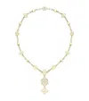 Boodles Yellow Gold And Diamond Be Bold Necklace In Yellow