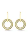 Boodles Yellow Gold And Diamond Classic Roulette Earrings In Gold