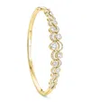 Boodles Yellow Gold And Diamond Over The Moon Bangle In Gold