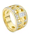 Boodles Yellow Gold And Diamond Perspective Ring In Gold