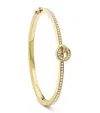 Boodles Yellow Gold And Diamond Roulette Flip Bangle In Gold