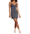 Boody Goodnight Slip Sleep Dress In Storm In Blue