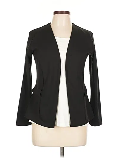 Pre-owned Boohoo Blazer Jacket In Black