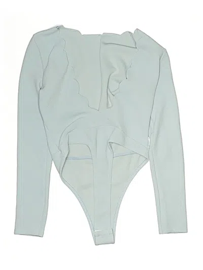Pre-owned Boohoo Bodysuit In Blue