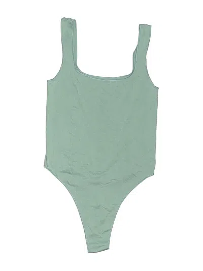Pre-owned Boohoo Bodysuit In Green