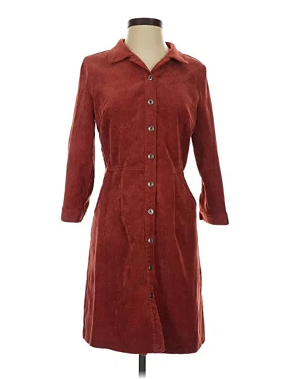 Pre-owned Boohoo Cardigan Sweater In Burgundy