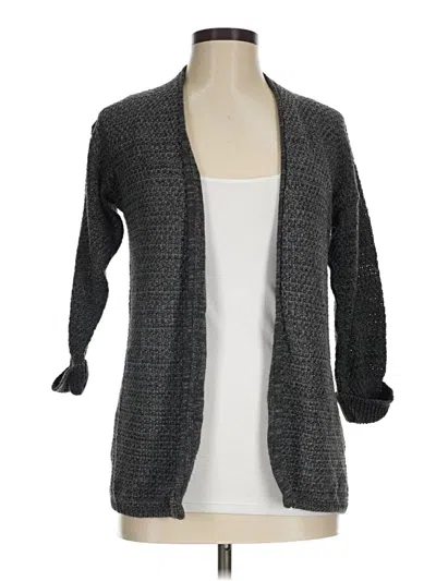 Pre-owned Boohoo Cardigan Sweater In Gray