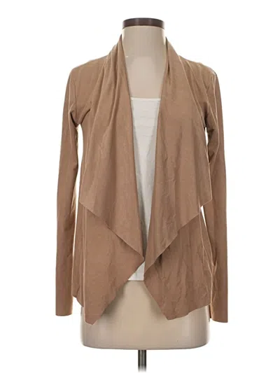 Pre-owned Boohoo Cardigan Sweater In Tan