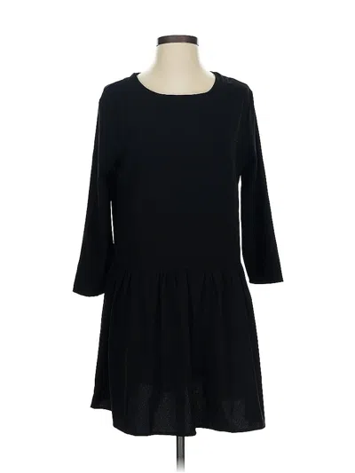 Pre-owned Boohoo Casual Dress In Black
