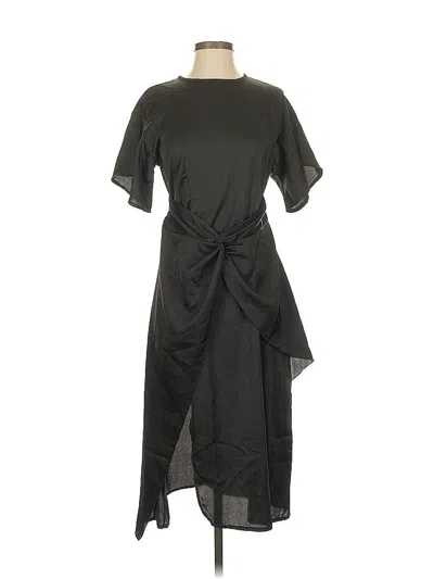 Pre-owned Boohoo Casual Dress In Black