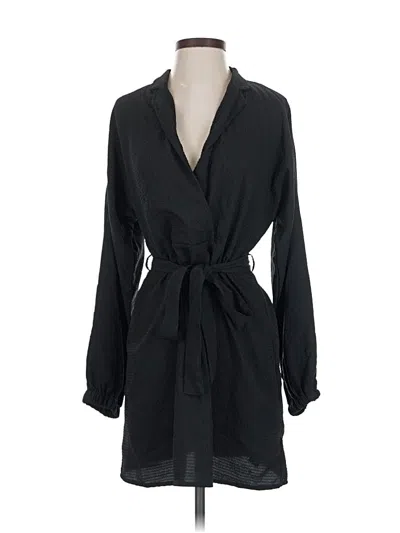 Pre-owned Boohoo Casual Dress In Black