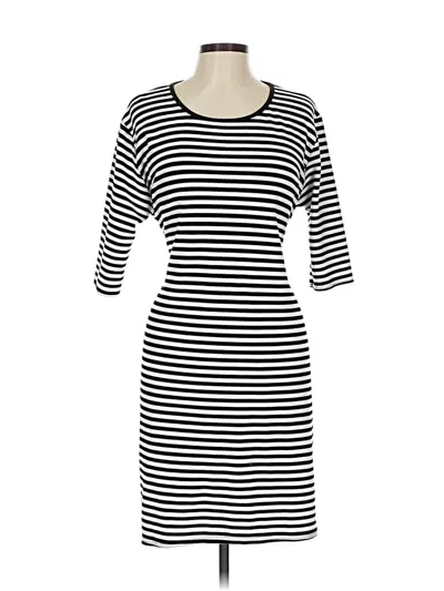 Pre-owned Boohoo Casual Dress In Black