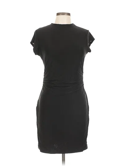 Pre-owned Boohoo Casual Dress In Black