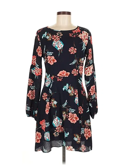 Pre-owned Boohoo Casual Dress In Black