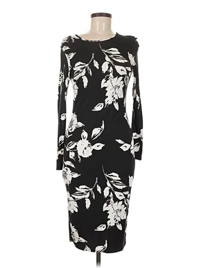 Pre-owned Boohoo Casual Dress In Black