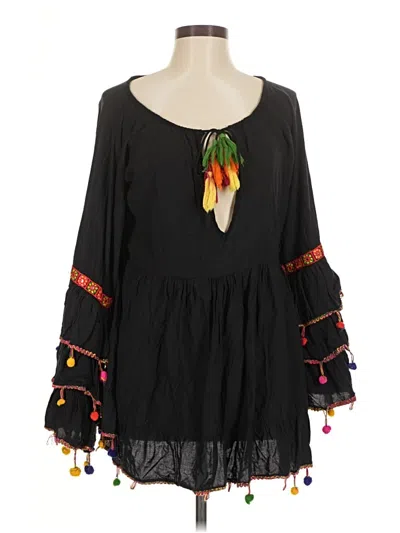 Pre-owned Boohoo Casual Dress In Black