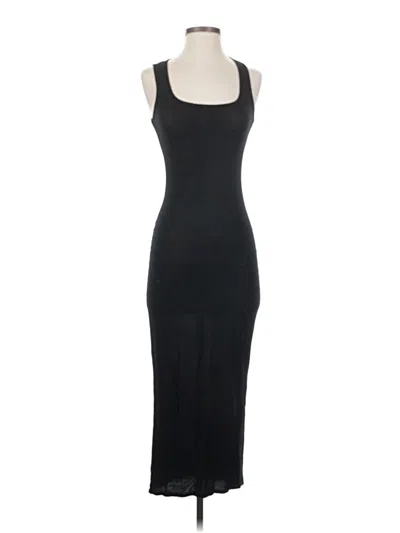 Pre-owned Boohoo Casual Dress In Black