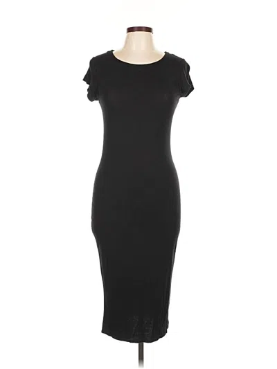 Pre-owned Boohoo Casual Dress In Black