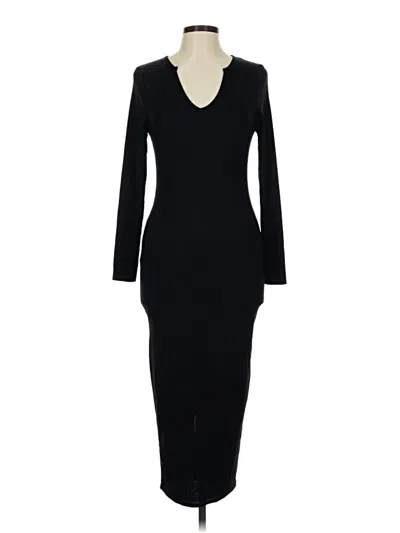 Pre-owned Boohoo Casual Dress In Black