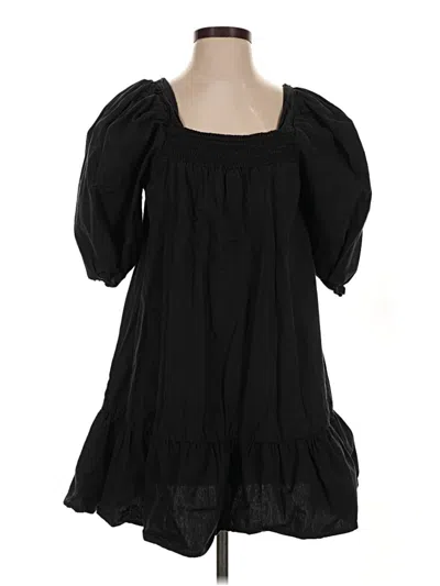 Pre-owned Boohoo Casual Dress In Black