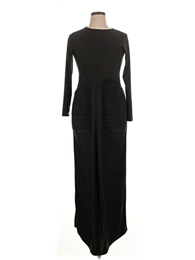 Pre-owned Boohoo Casual Dress In Black