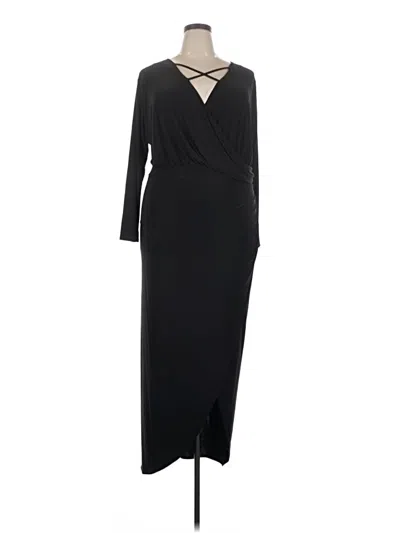 Pre-owned Boohoo Casual Dress In Black