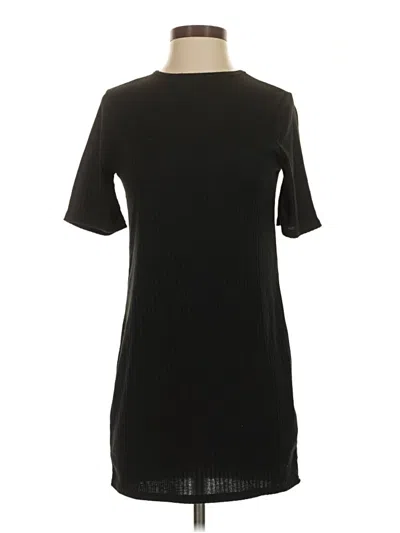 Pre-owned Boohoo Casual Dress In Black