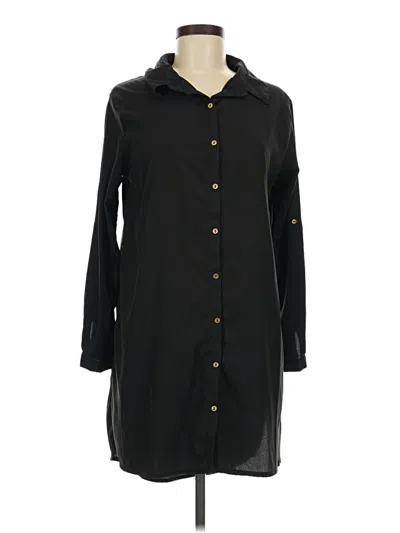 Pre-owned Boohoo Casual Dress In Black