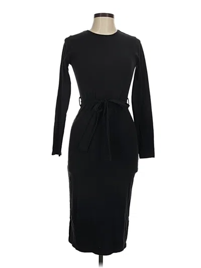 Pre-owned Boohoo Casual Dress In Black