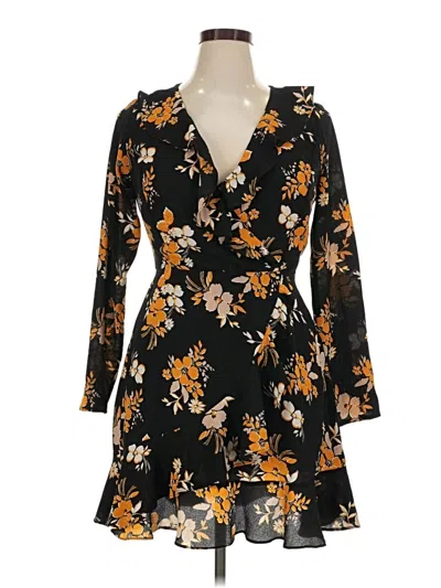 Pre-owned Boohoo Casual Dress In Black