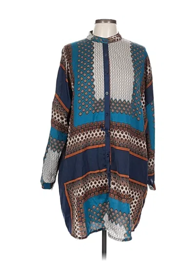 Pre-owned Boohoo Casual Dress In Blue