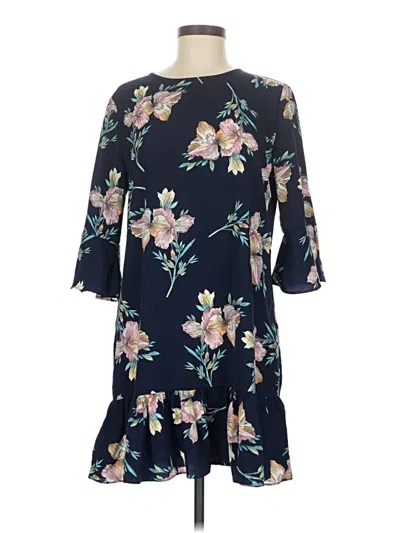 Pre-owned Boohoo Casual Dress In Blue