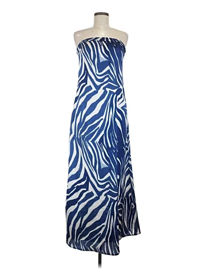 Pre-owned Boohoo Casual Dress In Blue