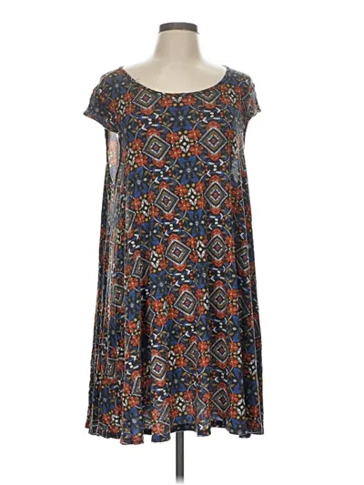 Pre-owned Boohoo Casual Dress In Blue