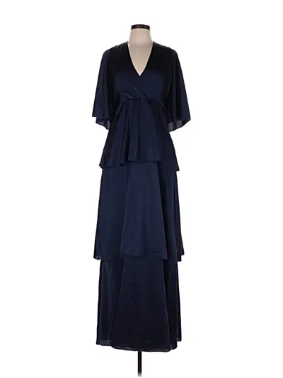 Pre-owned Boohoo Casual Dress In Blue