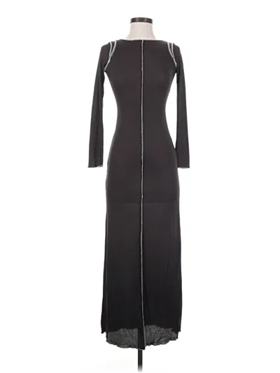 Pre-owned Boohoo Casual Dress In Brown