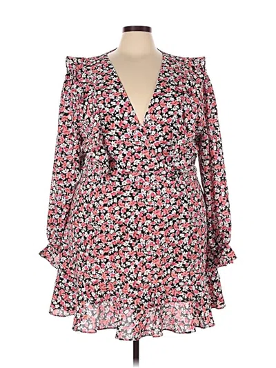 Pre-owned Boohoo Casual Dress In Pink