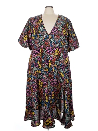 Pre-owned Boohoo Casual Dress In Purple
