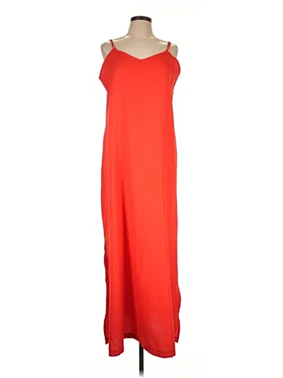 Pre-owned Boohoo Casual Dress In Red