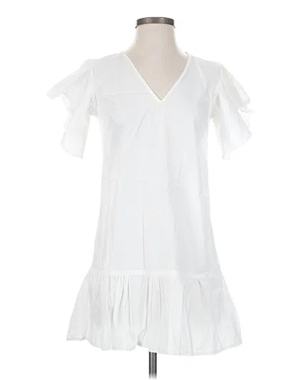 Boohoo Casual Dress In White