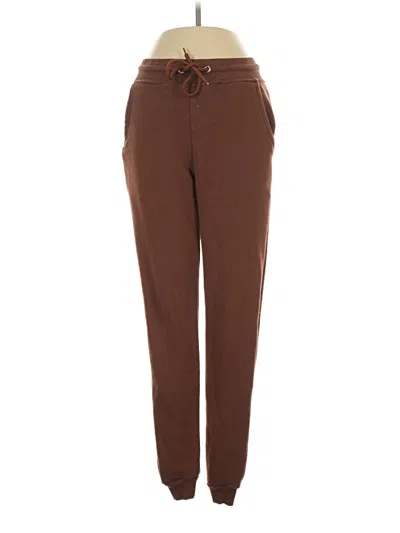 Pre-owned Boohoo Casual Pants In Brown