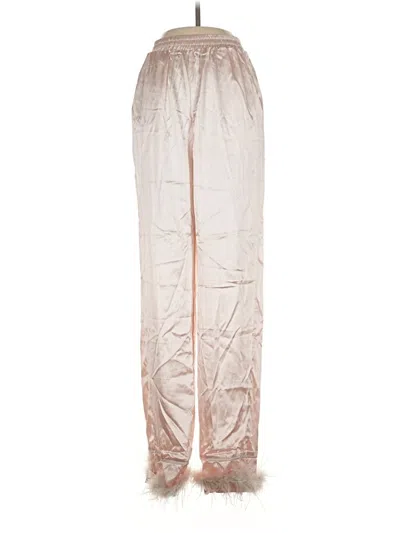 Boohoo Casual Pants In Gold