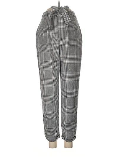 Pre-owned Boohoo Casual Pants In Gray
