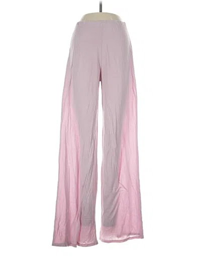Pre-owned Boohoo Casual Pants In Pink
